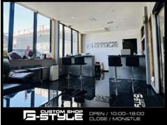 CUSTOM SHOP G-STYLE showroom interior